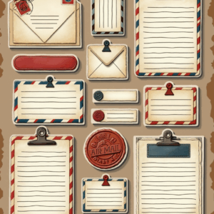 Journal Stickers - Sheet v51